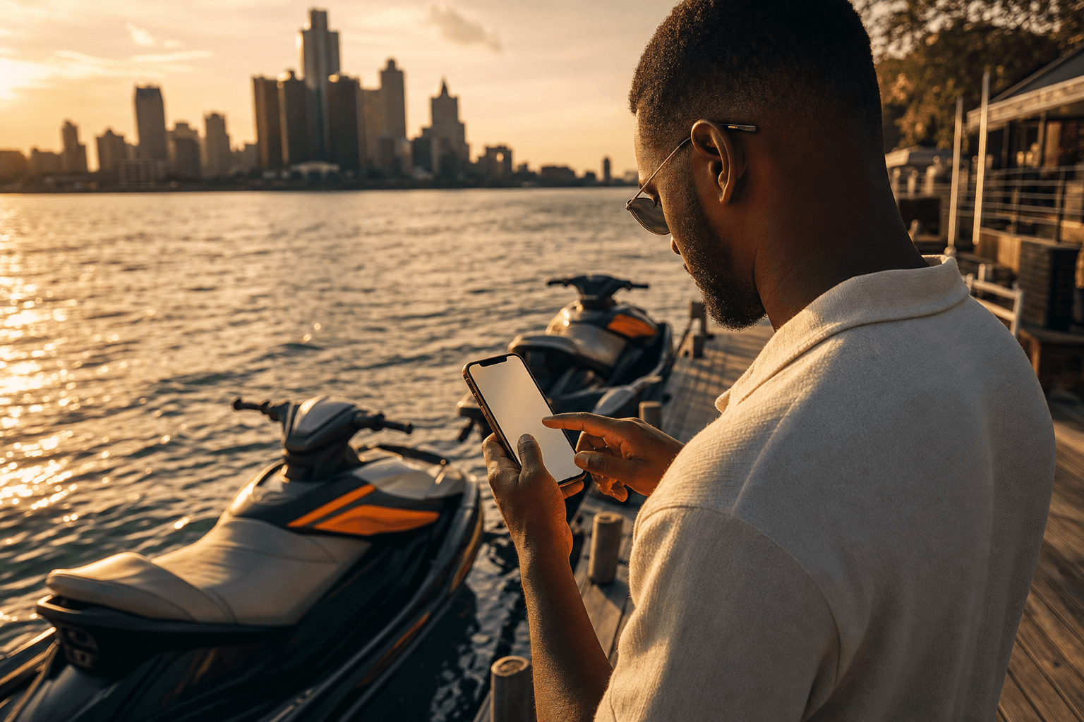 Book and pay for your jet ski rental online